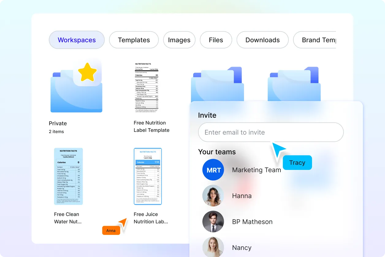 Free AI Nutrition Label Generator, Free Nutrition Label Maker Online